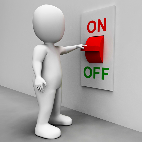 Free: On Off Switch Shows Energy Supply - nohat.cc