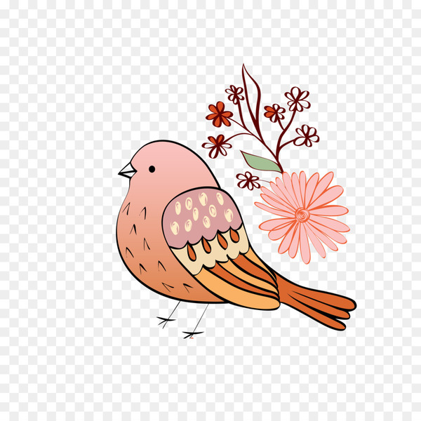 bird,flower,drawing,encapsulated postscript,download,plot,art,galliformes,beak,chicken,png