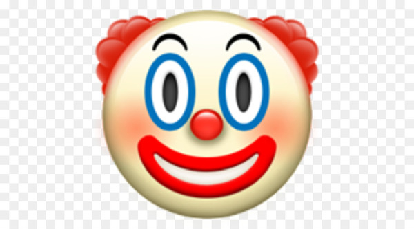 emoji,whatsapp,emoticon,apple color emoji,sticker,clown,iphone,emojipedia,emoji domain,text messaging,facepalm,smile,smiley,happiness,laughter,png