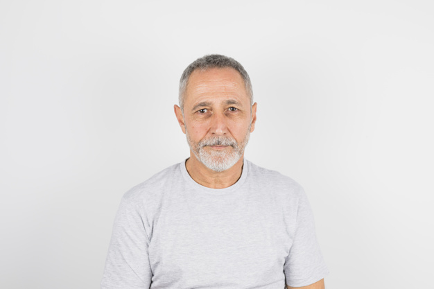 background,camera,man,t shirt,space,shirt,creative,grey background,tshirt,thinking,old,grey,studio,simple background,cloth,old man,simple,hairstyle,textile,cotton,material,creative background,gentleman,elderly,male,senior,look,adult,horizontal,copy,looking,wear,handsome,casual,confident,wise,aged,mature,thoughtful,bearded,at,pensive,copy space,looking at camera,emotionless