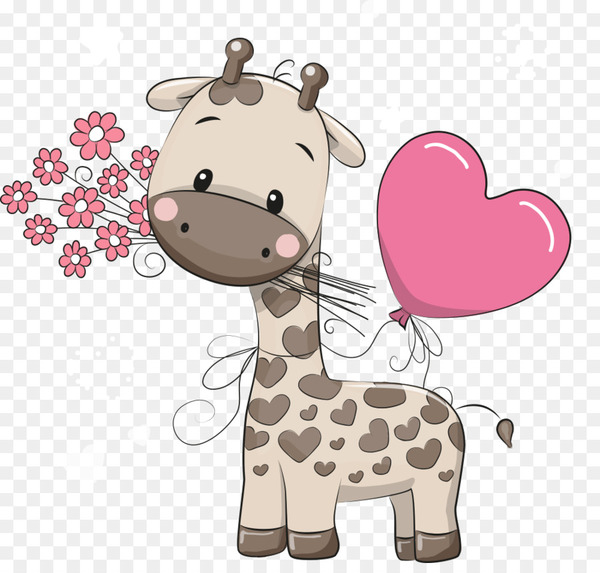 giraffe,cartoon,cuteness,stock photography,royaltyfree,child,can stock photo,shutterstock,giraffidae,pink,head,neck,vertebrate,mammal,png