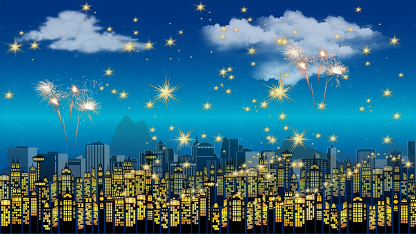cc0,c3,happy new year,holiday,parties,happy,star,fireworks,celebration,free photos,royalty free