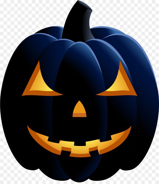 Free: Jack-o-lantern Halloween Pumpkin Clip art - Cartoon pumpkin light  material 