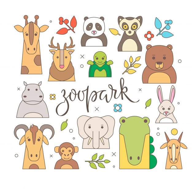 background,design,icon,animal,face,animals,flat,flat design,background design,zoo,life,flat background,portrait,flat icon,wild,wild life,with