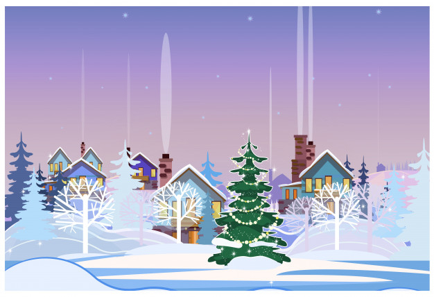 background,christmas tree,christmas,christmas background,tree,winter,new year,snow,house,xmas,cartoon,landscape,cute,graphic,colorful,holiday,flat,colorful background,christmas decoration