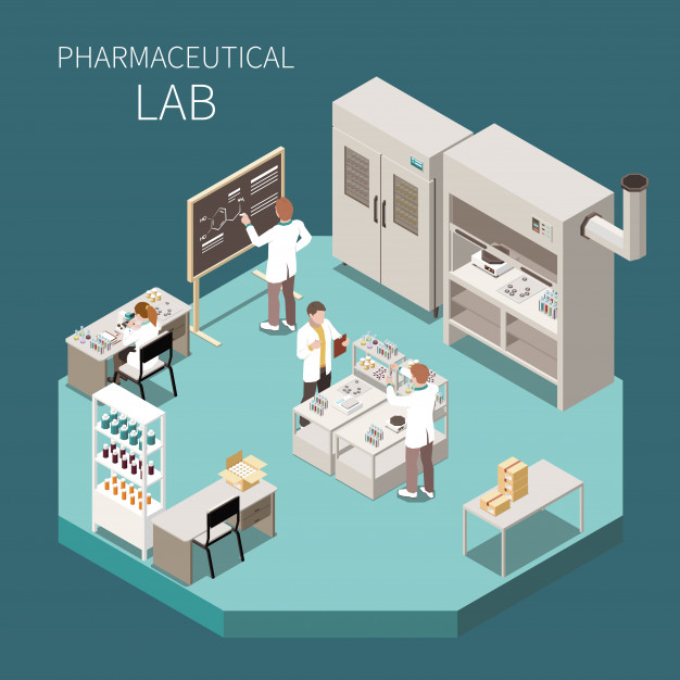 antibiotic,medication,drugstore,single,manufacture,scientific,experiment,equipment,pharmaceutical,capsule,manufacturing,tube,pill,microscope,production,drug,analysis,chemical,test,industrial,healthcare,lab,research,laboratory,innovation,chemistry,pharmacy,industry,factory,medicine,bottle,isometric,science,medical,technology