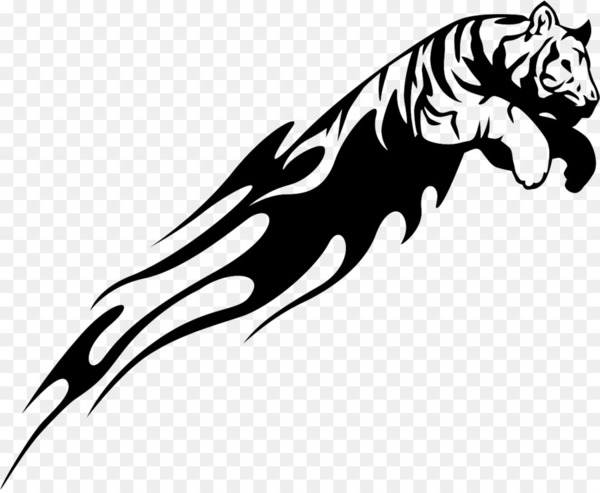 This is a Tiger Vector Logo Concept, Tiger Vector Clipart. Line art Tiger  Vector Illustration. 24790536 Vector Art at Vecteezy