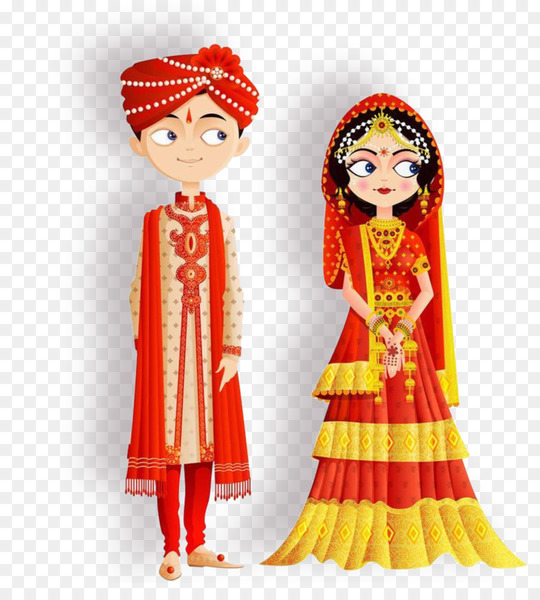 wedding invitation,weddings in india,india,wedding,indian wedding clothes,hindu wedding,bride,royaltyfree,bridegroom,marriage,costume design,tradition,peach,doll,png
