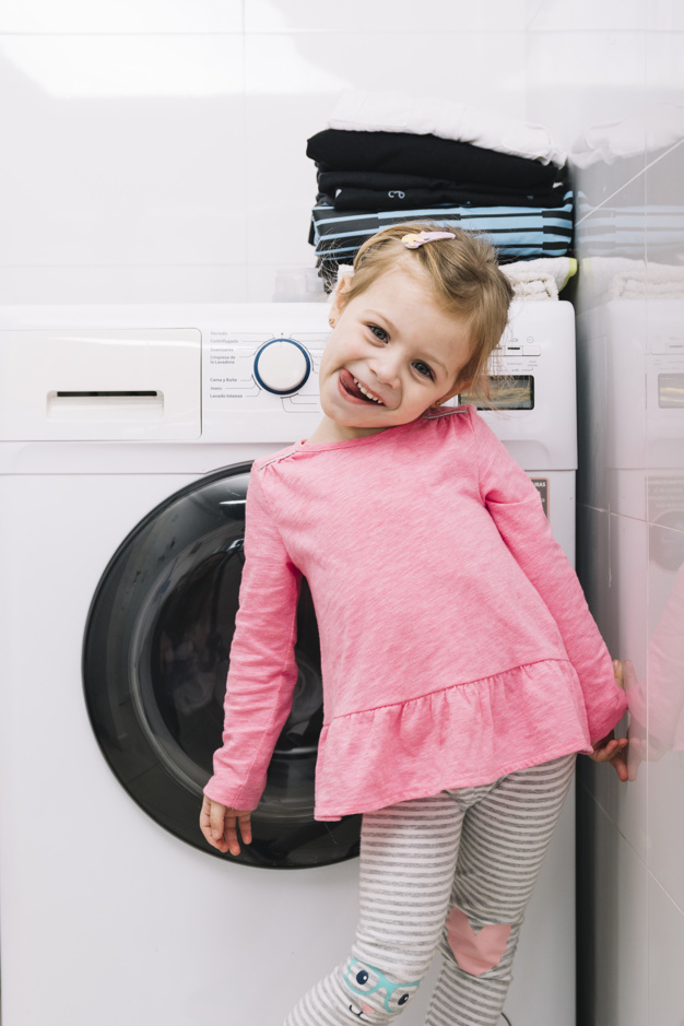 people,technology,house,hair,home,cute,smile,happy,kid,child,person,tech,clothing,clean,machine,electronic,cloth,wash,washing,happy people