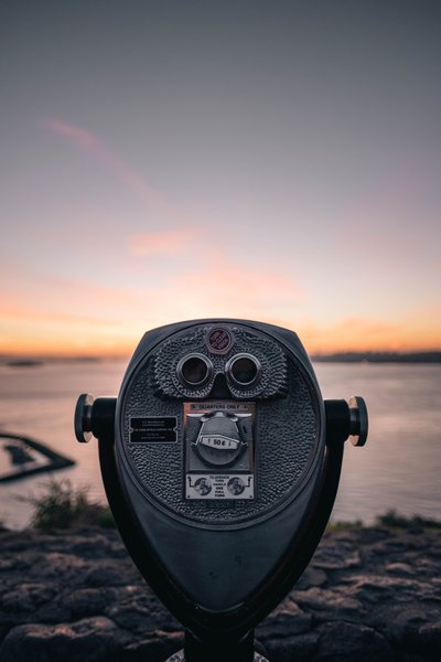  view,water,sunset,sundown,lscape,background, binoculars