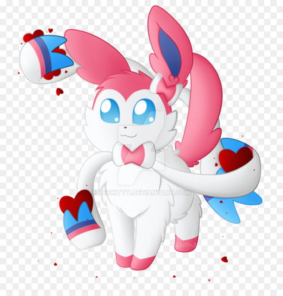 sylveon,art,deviantart,easter bunny,stuffed animals  cuddly toys,rabbit,artist,toy,plush,vertebrate,stuffed toy,rabits and hares,organ,material,baby toys,png
