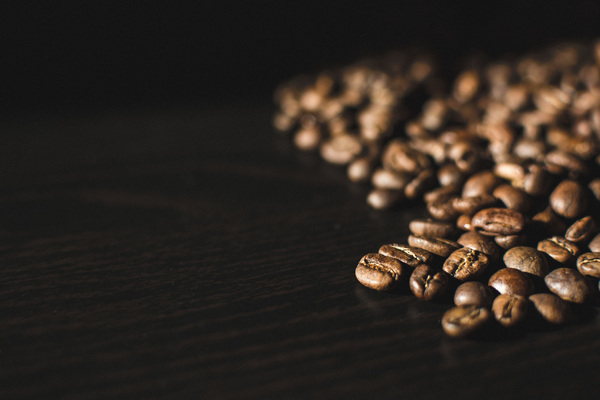 beans,black,black background,brown,close up,coffee