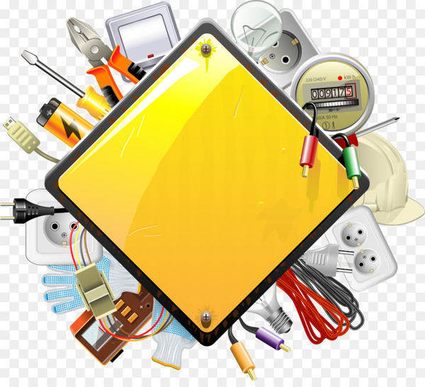 electrician,tool,multimeter,computer icons,royaltyfree,electricity,electrical engineering,ammeter,ac power plugs and sockets,electronic component,electronics accessory,communication,product,yellow,machine,product design,line,font,technology,electronics,png