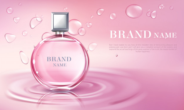 Feminine perfume bottle fragrance product packaging with design space Stock  Photo by Rawpixel