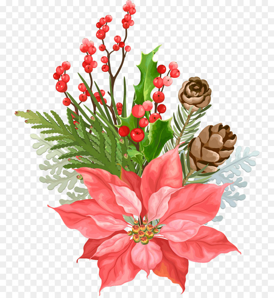 christmas day,floral design,royaltyfree,flower,watercolor painting,new year,stock photography,painting,flowering plant,plant,cut flowers,flower arranging,flora,floristry,flower bouquet,petal,art,pink family,png