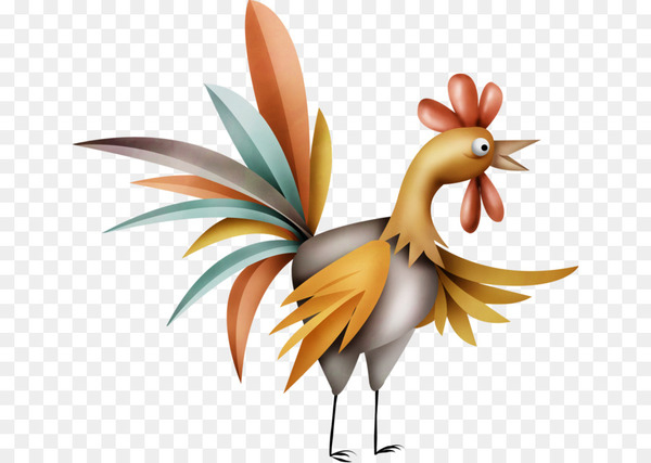 Free: Rooster Illustration Cartoon Portable Network Graphics Image