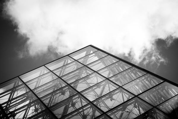 furniture,france,architecture,glass,building,window,architecture,glass,building,window,glass,sky,cloud,corner,architecture,structure,black and white,monochrome,black_and_white,metal,louvre,free stock photos