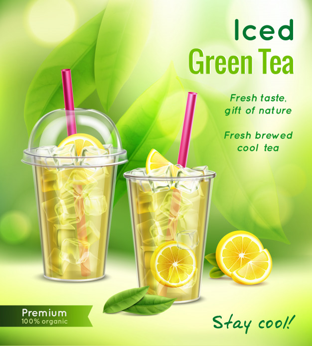 Fresh ice tea in plastic glass  Iced tea, Ice lemon tea, Plastic glass