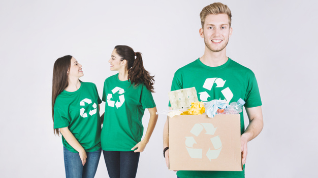 background,logo,people,green,man,box,green background,smile,happy,human,sign,person,eco,recycle,tshirt,ecology,symbol,background green,friendship,trash