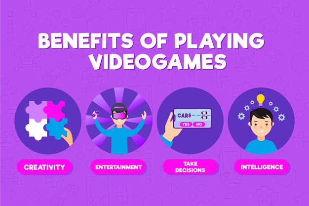 videogames,videogame,benefits,intelligence,entertainment,gaming,creativity,online,tech,flat,game,technology
