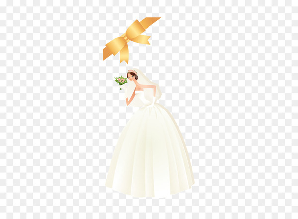wedding dress,yellow,wedding,petal,gown,bride,joint,costume design,figurine,costume,dress,bridal clothing,png