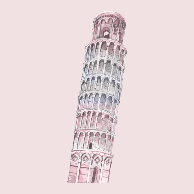 freestanding,well known,place of interest,freestanding bell tower,the leaning tower,known,prominent,symbolic,leaning tower,roman empire,tourist attraction,iconic,leaning,watercolor painting,illustrated,sightseeing,attraction,empire,pisa,heritage,painted,interest,destination,artwork,famous,beige background,cultural,beige,roman,rome,place,landmark,tourist,italian,tower,bell,tourism,italy,painting,architecture,location,sketch,graphic,cartoon,icon,watercolor,background