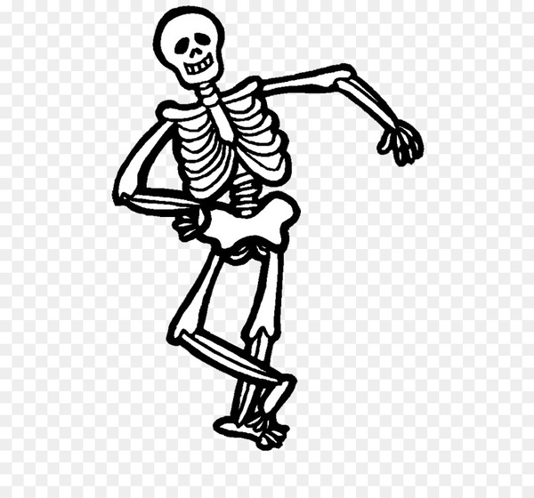 Free: Halloween Human skeleton Skull Clip art - cute cut pro