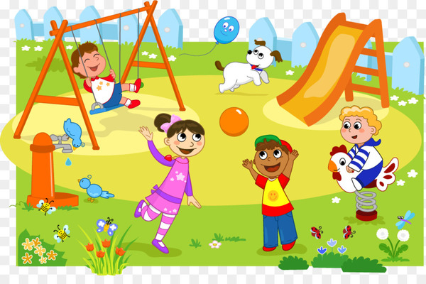 playing children clipart