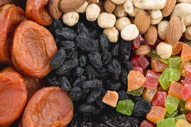 lukum,nobody,closeup,variation,dried,mixed,raisins,multicolored,calories,raisin,full,variety,tasty,high,dry,mix,hazelnut,apricot,protein,different,plum,almond,vegetarian,choice,nut,fresh,nuts,sweets,sugar,nutrition,healthy food,dessert,healthy,colorful,fruits,black,fruit,food,frame