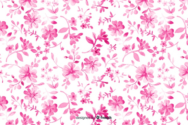 Free: Background floral monochromatic watercolor Free Vector - nohat.cc