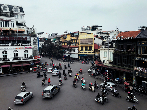 intersection,street,vietnam,transport,trip,travel,cafe,free photos