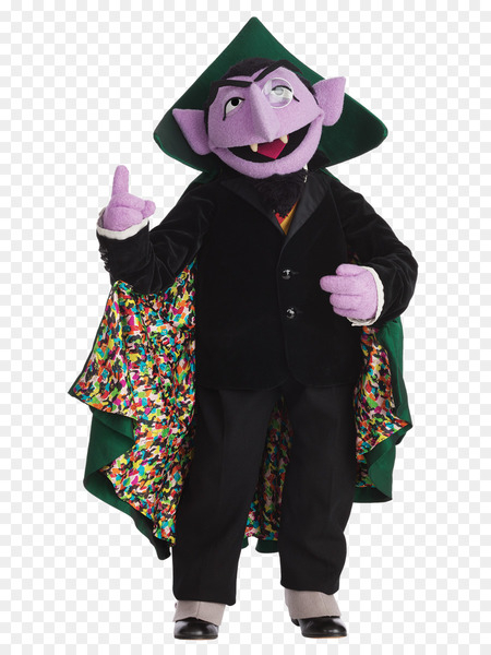 count von count,dracula,costume,muppets,puppet,vampire,clothing,cape,counting,halloween costume,dressup,number,sesame street,outerwear,fictional character,png
