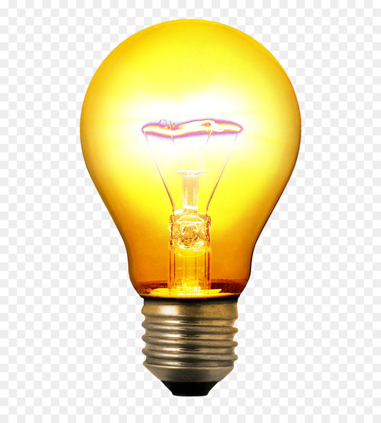 light,incandescent light bulb,lamp,lighting,thought,invention,electricity,ico,light bulb,yellow,png