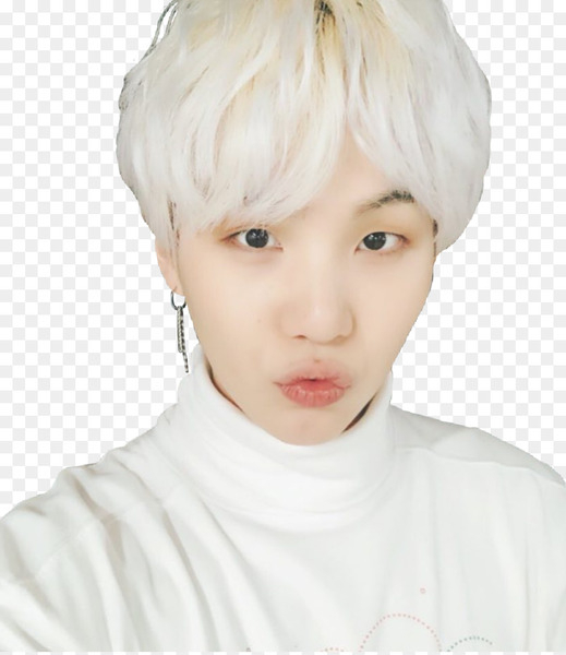 Free: BTS SF9 Blond Hair coloring Hairstyle - others 