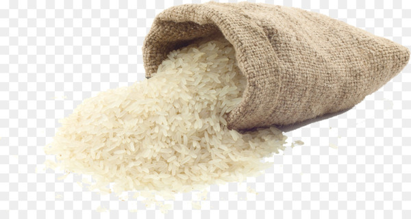 rice,rice cake,basmati,gunny sack,food,stock photography,brown rice syrup,grain,cereal,textile,bag,grocery store,cellophane noodles,wool,fur,beige,shoe,png