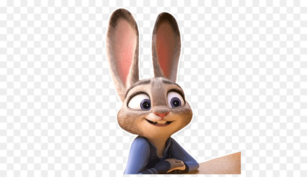 Free: Lt. Judy Hopps Domestic rabbit The Walt Disney Company Drawing Animated  film - Zootopia 