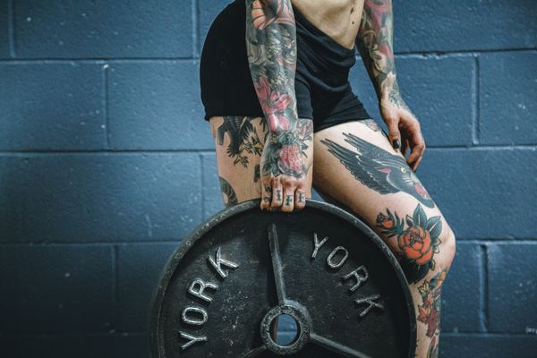 Tattoo Ideas with Gym Equipment