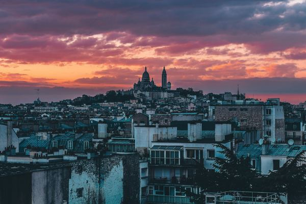 paris,city,france,uncharted,travel,rock,architectural,urban,city,building,sky,night,evening,urban,city,architecture,sunset,sunrise,cloudscape,rooftops,modern design,free stock photos
