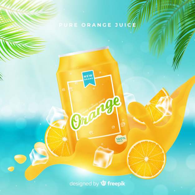 background,marketing,orange,advertising,orange background,juice,package,advertisement,ad,commercial