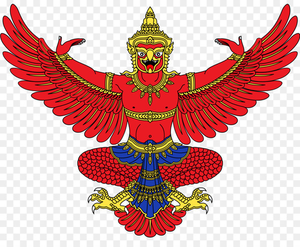 thailand,emblem of thailand,symbol,garuda,flag of thailand,flag,royal standard of thailand,national emblem,thai,monarchy of thailand,national symbol,royal warrant of appointment,bhumibol adulyadej,king vajiravudh,wing,bird,png