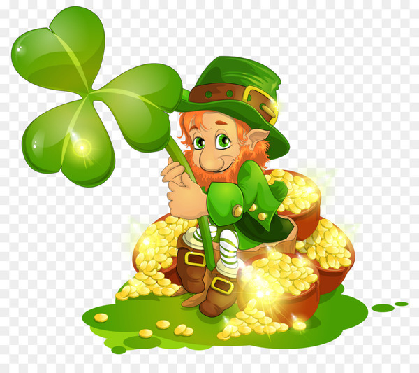 Free: Saint Patrick's Day Leprechaun Shamrock Irish people Clip art - ST  PATRICKS DAY - nohat.cc