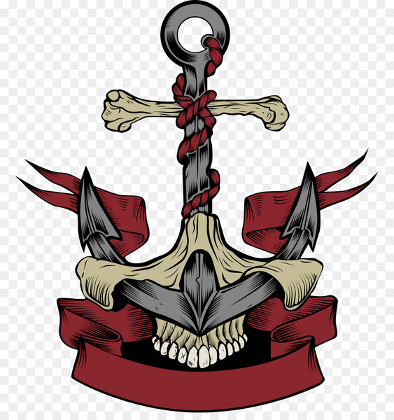 calavera,anchor,skull,t shirt,human skull,skeleton,sea anchor,watercraft,ship,drawing,element,symbol,illustration,png