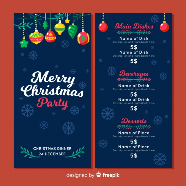 food,christmas,menu,christmas card,merry christmas,template,restaurant,xmas,snowflakes,chef,leaves,celebration,happy,festival,holiday,christmas ball,cook,happy holidays,flat