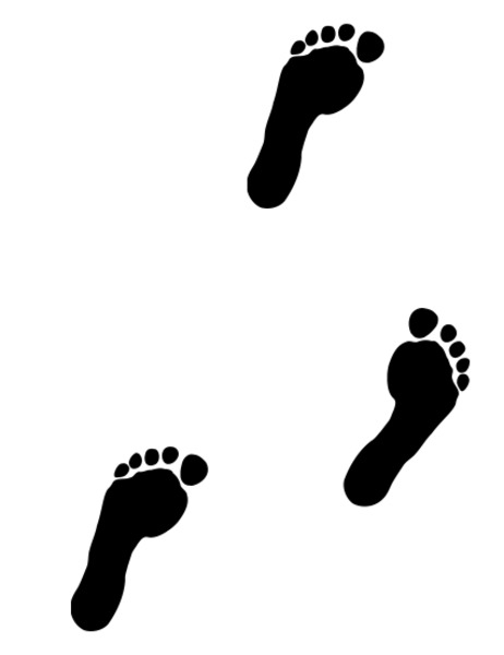 silhouette,footprint,footprints,feet,human,walk,walking,bipedal