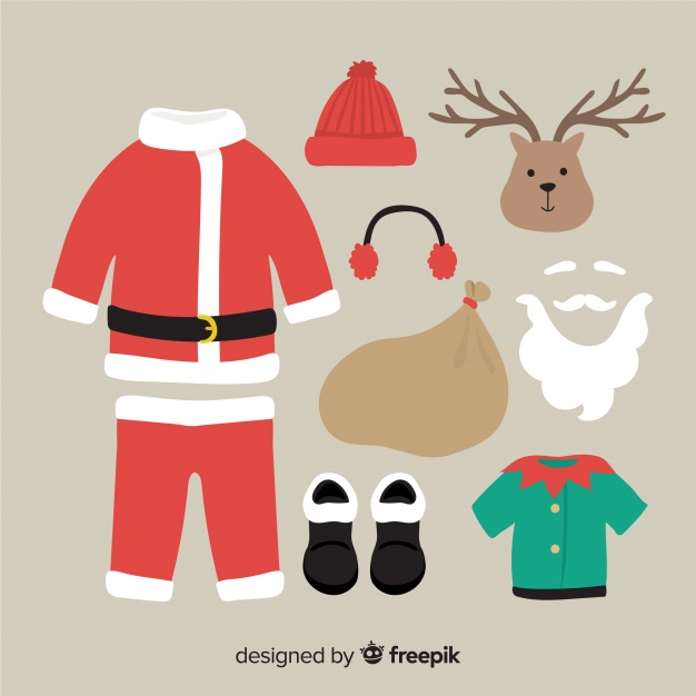 christmas,winter,santa claus,santa,clothes,reindeer,flat,hat,santa hat,beard,clothing,december,elf,christmas hat,cold,accessories,christmas reindeer,season
