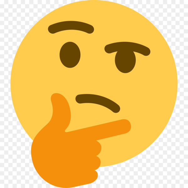emoji,thought,discord,tenor,emoticon,giphy,critical thinking,feeling,pile of poo emoji,animation,smiley,yellow,nose,facial expression,smile,happiness,png