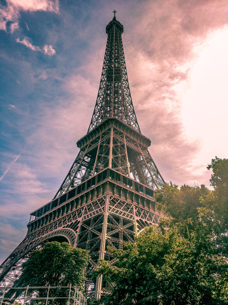 amazing,architecture,beautiful,beautiful view,building,capital,city,clouds,eiffel tower,famous,famous landmark,france,high,light,low angle shot,monument,outdoors,paris,sight,sunset,tallest,tourism,tower,travel,urban