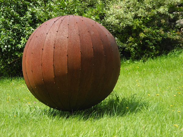 cc0,c1,ball,about,metal,rusty,art,object,garden,stainless,iron,rusted,free photos,royalty free