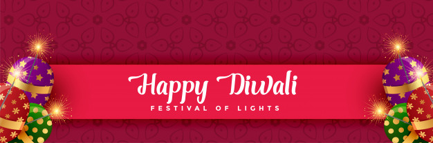 Free: Happy diwali crackers background design 