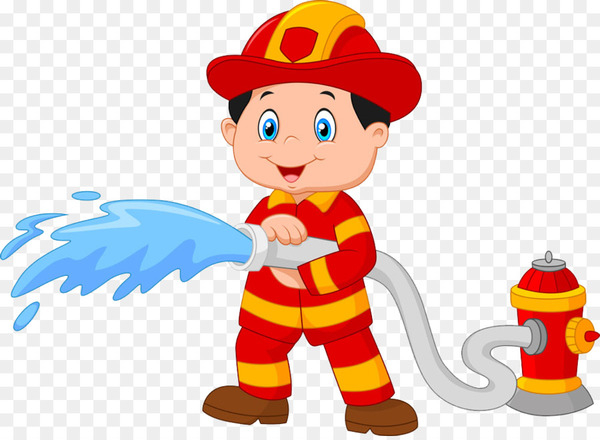 firefighter,cartoon,fire hydrant,royaltyfree,stock photography,fire hose,firefighting,fire engine,boy,toy,art,food,material,play,fictional character,headgear,male,mascot,png